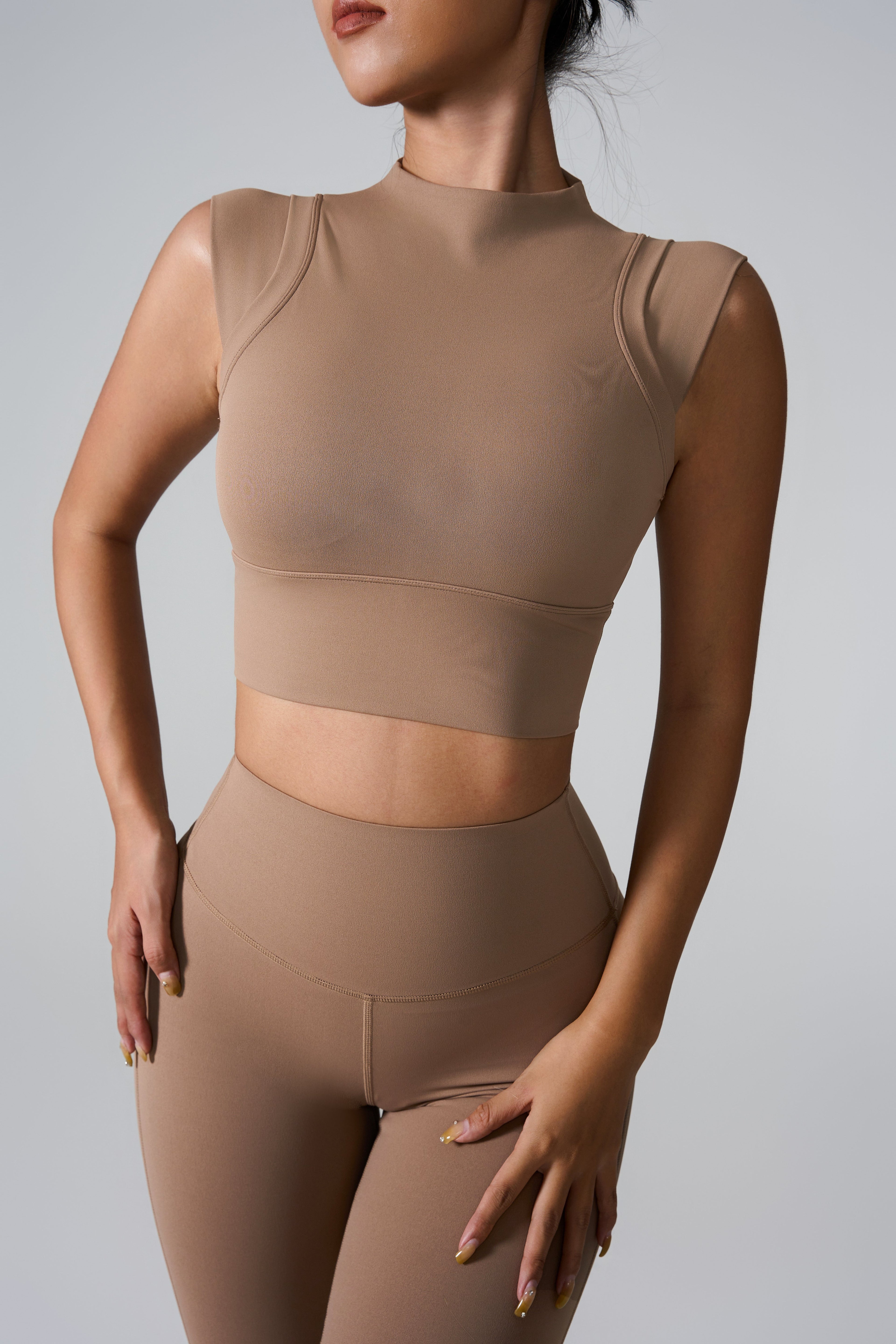 Cap Sleeve Sculpting Yoga Top