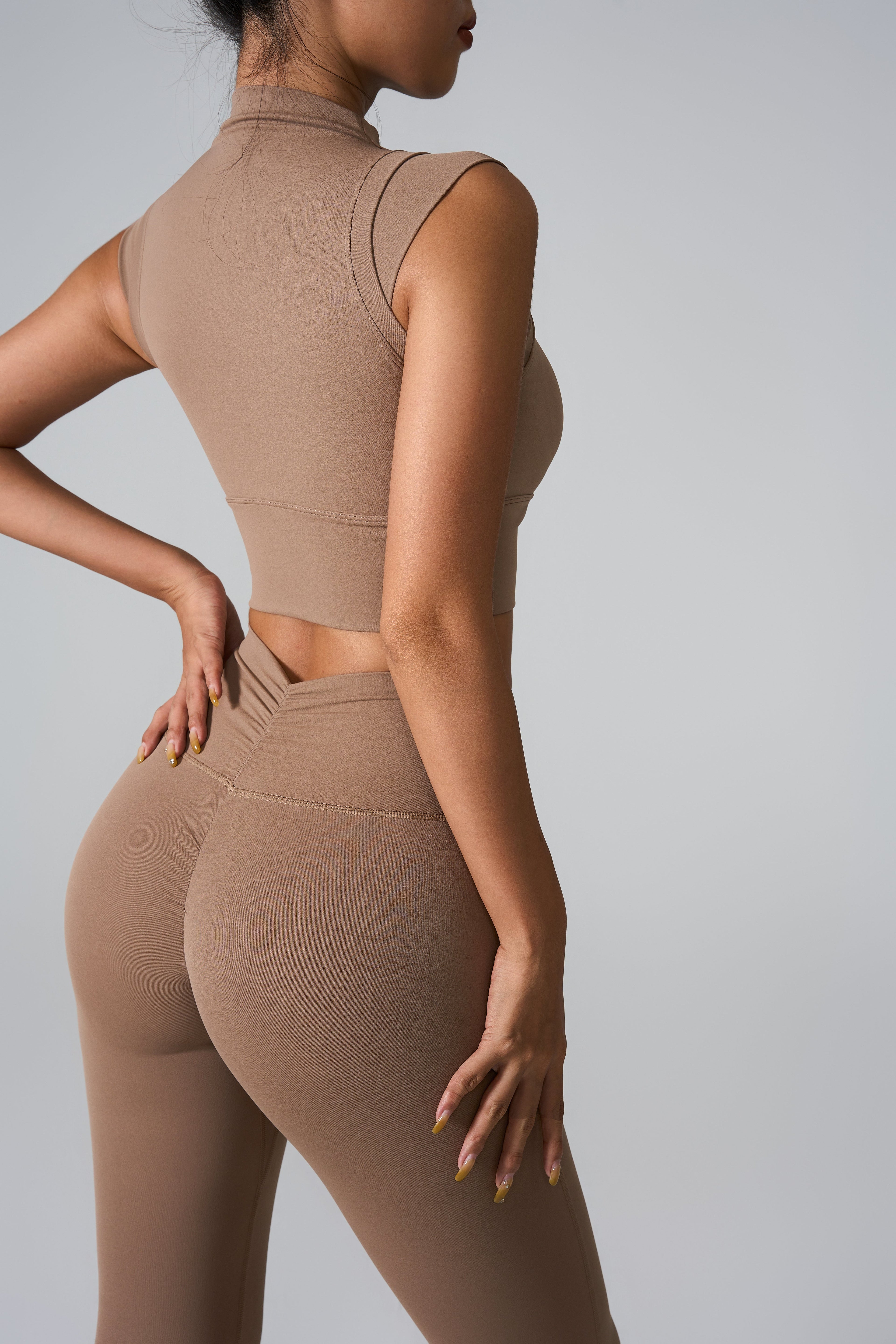 Cap Sleeve Sculpting Yoga Top