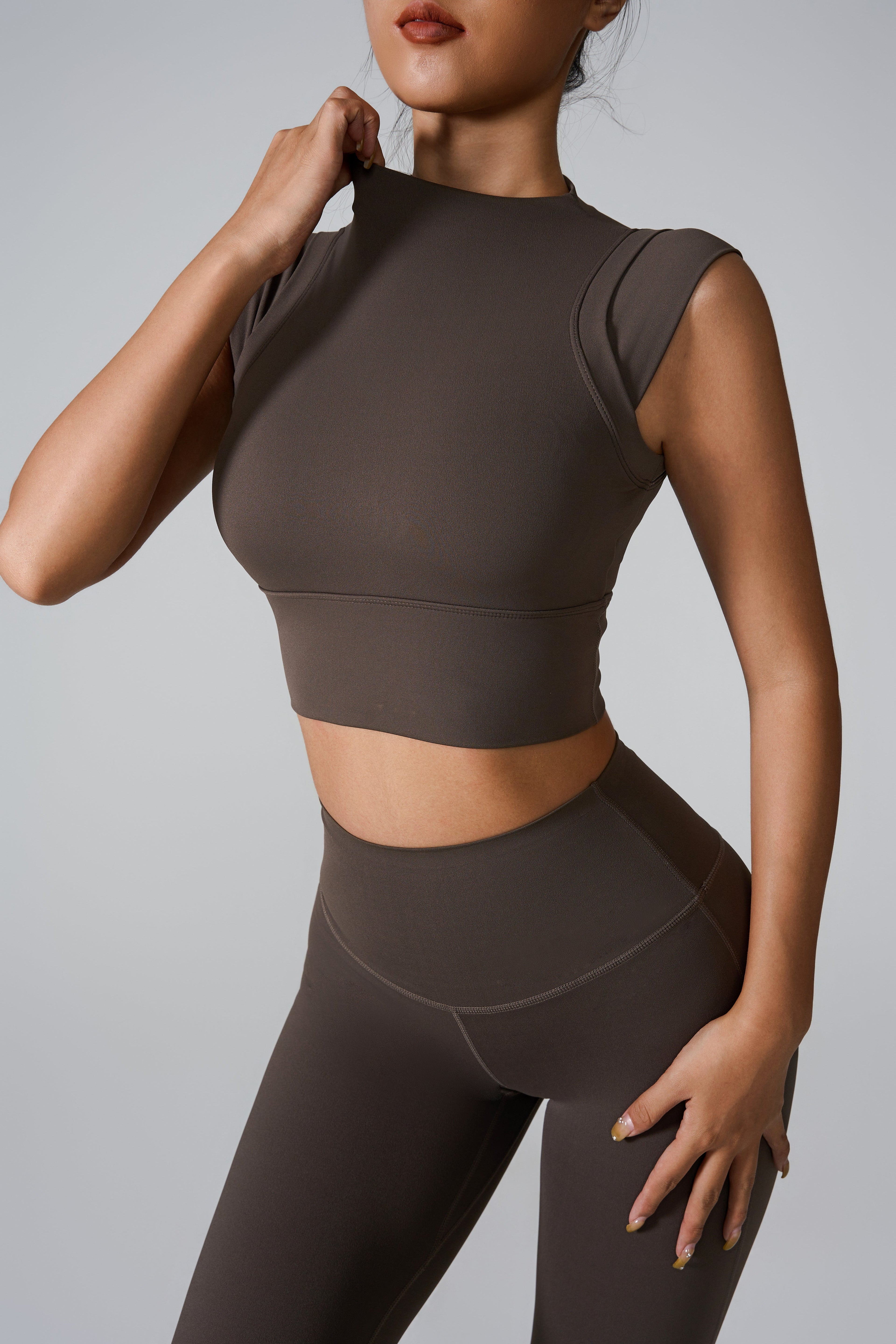 Cap Sleeve Sculpting Yoga Top