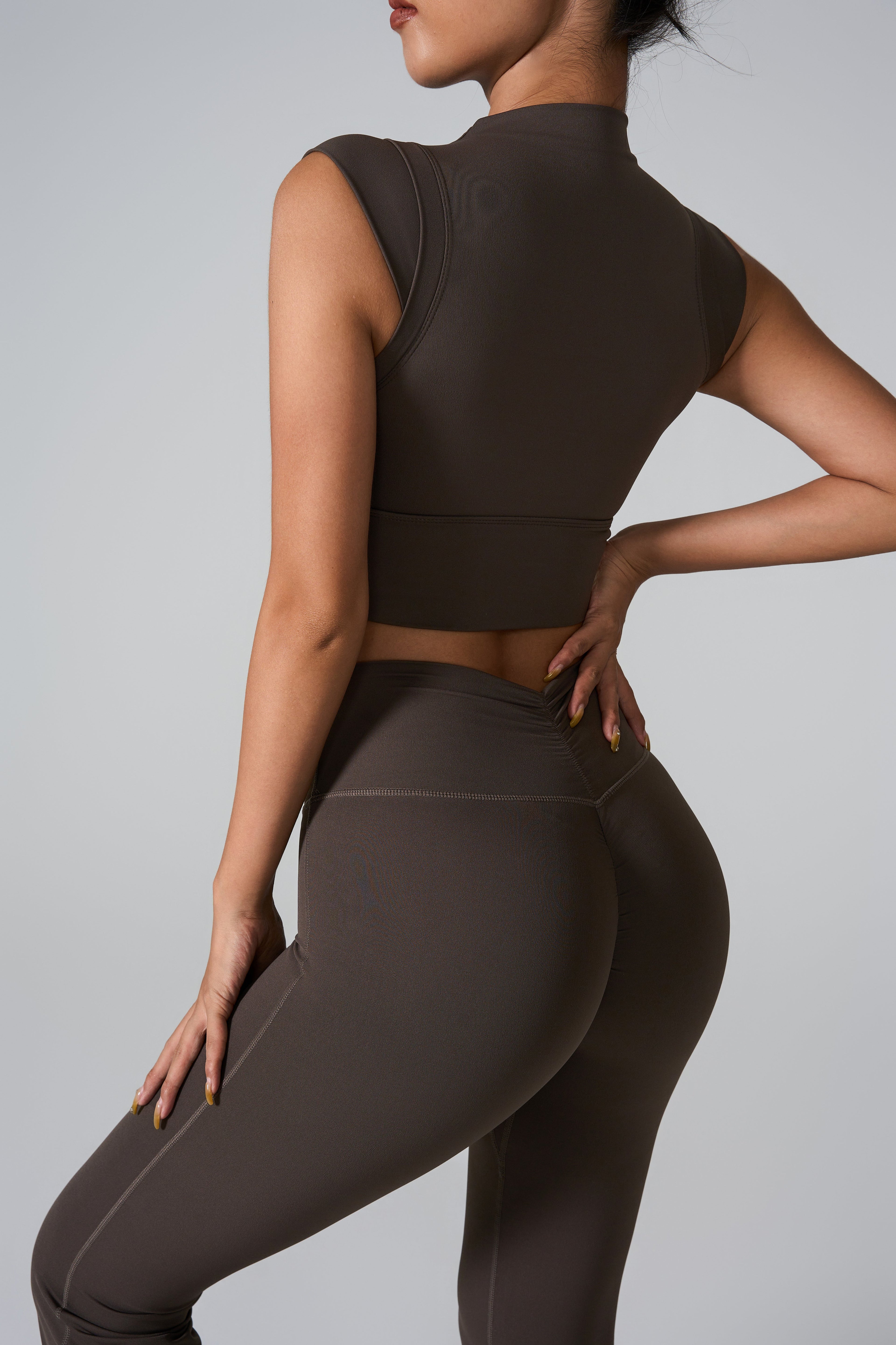 Cap Sleeve Sculpting Yoga Top