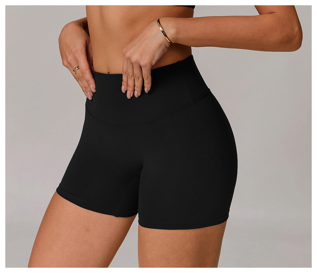 High-Waist Sculpting Yoga Shorts