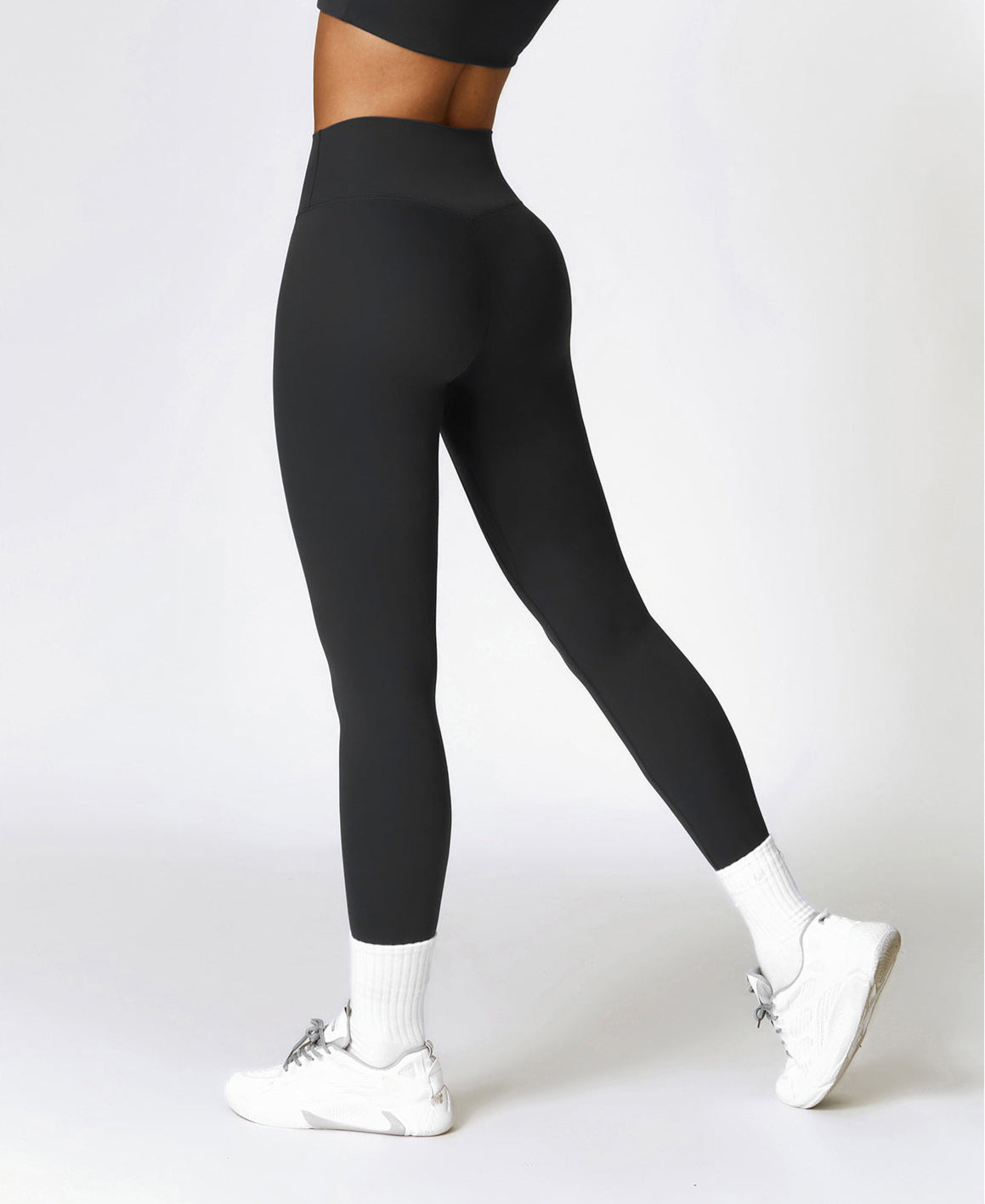 Brushed High-Waist Sculpting Yoga Leggings
